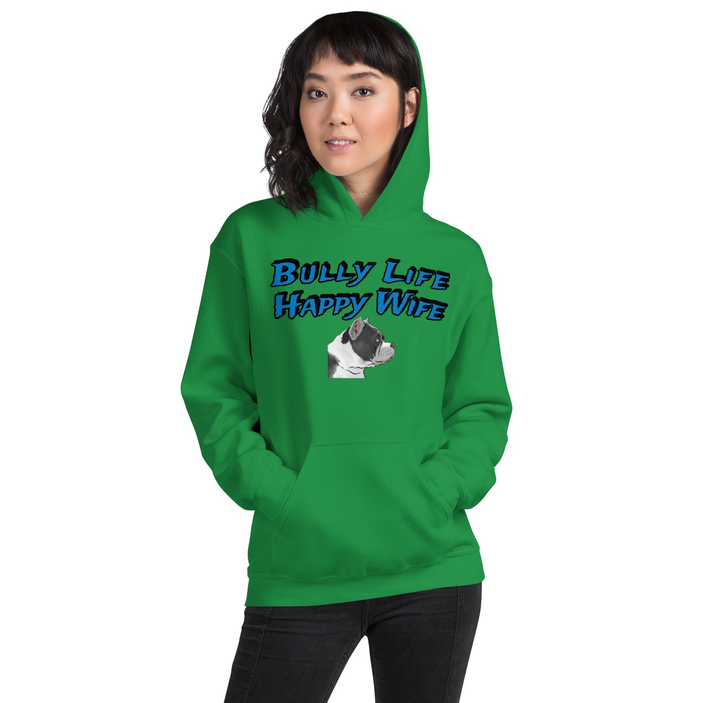 BULLY LIFE HAPPY WIFE HOODIE