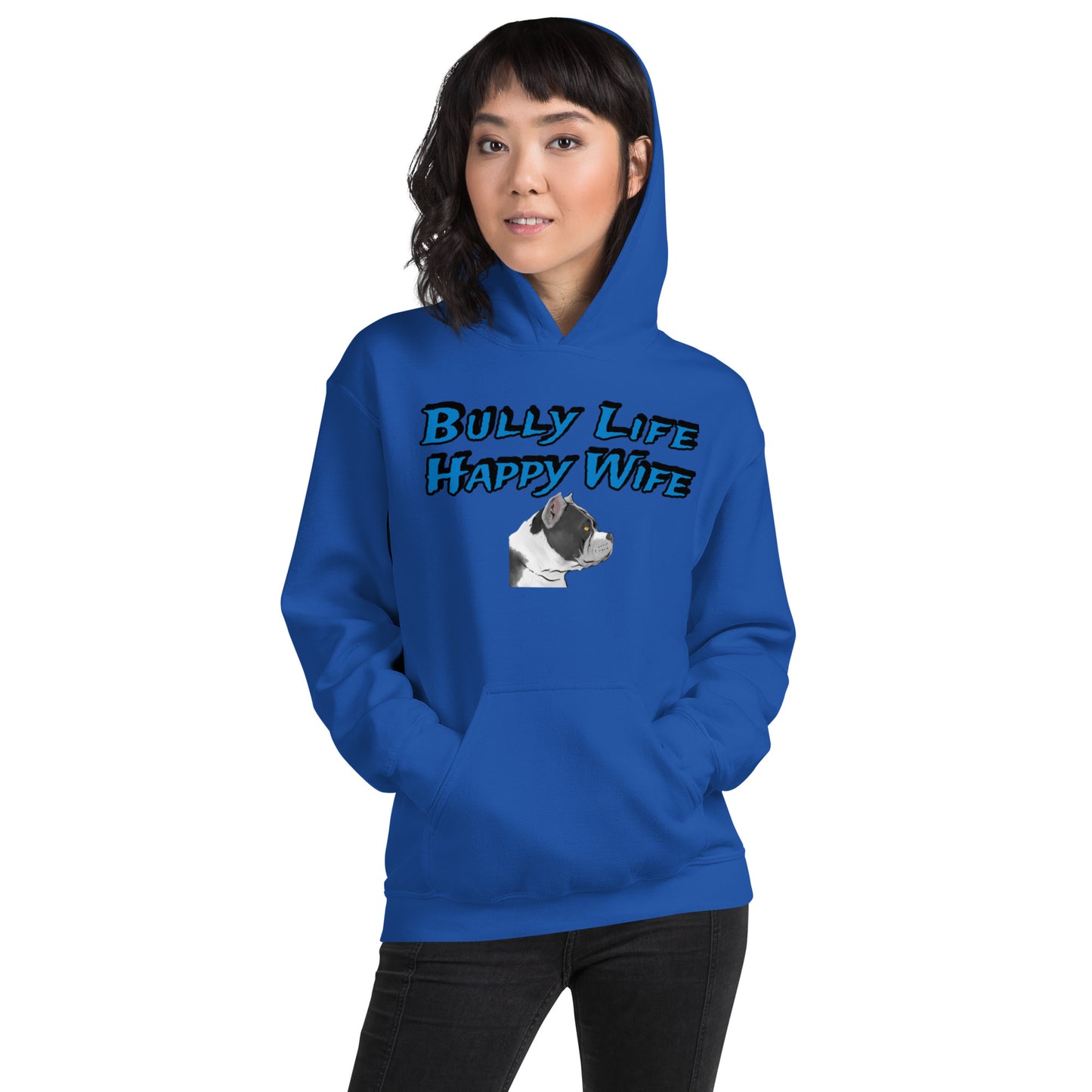 BULLY LIFE HAPPY WIFE HOODIE